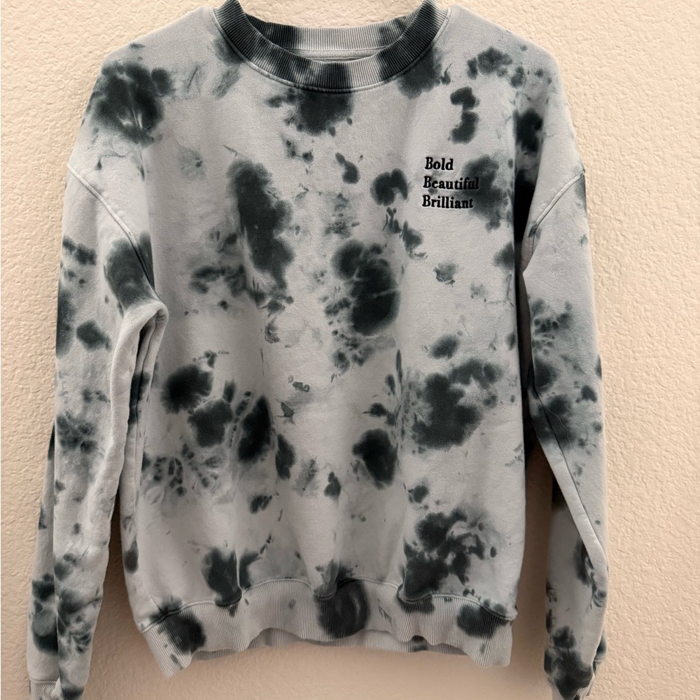 EllandEmm Storm Tie-Dye Sweater